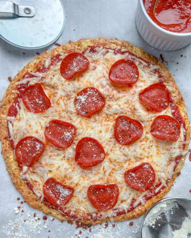 Pizza proteica